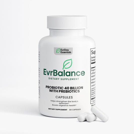 EvrBalance - Probiotic 40 Billion with Prebiotics