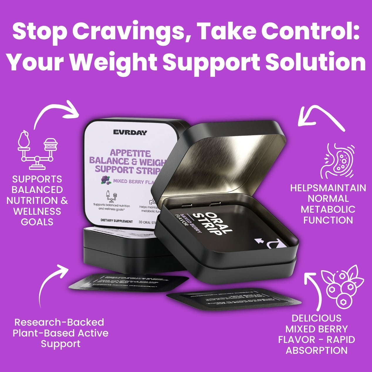 Appetite Balance & Weight Support Strips