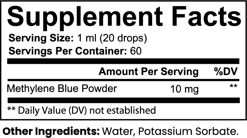 MindVerve Drops - Methylene Blue